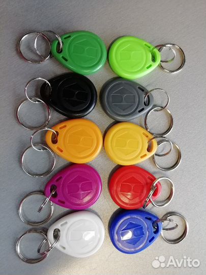 Чип ключ домофона перезаписываемый брелок EM4305