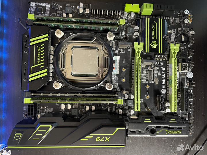 Материнская плата lga 2011 v1, с процессором 2689