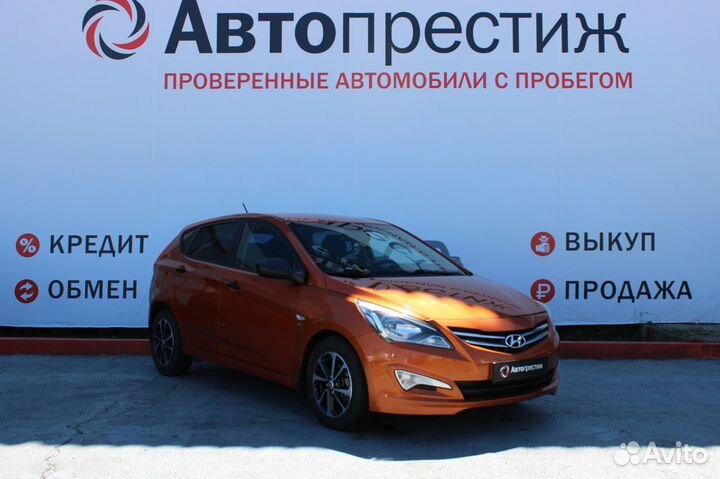 Hyundai Solaris 1.6 AT, 2015, 129 000 км