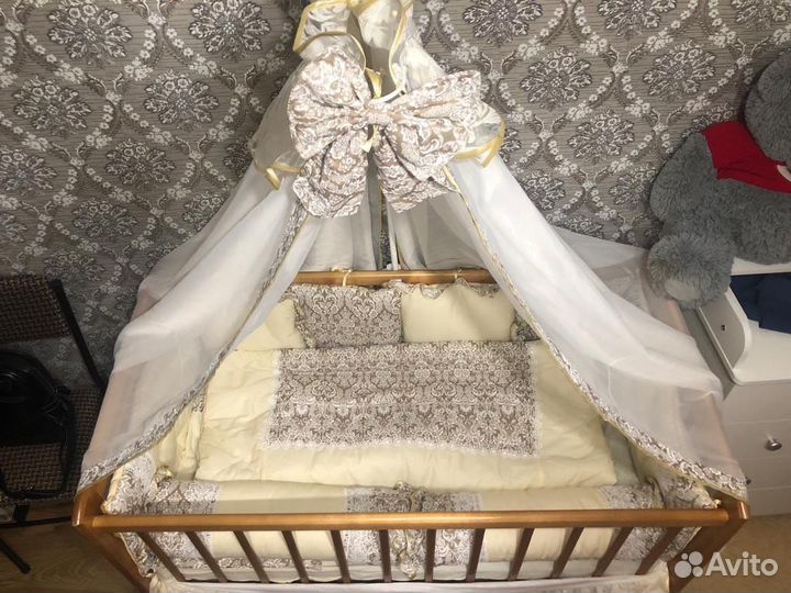 Бортики в детскую кроватку