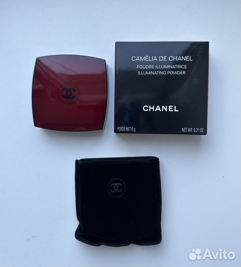 Chanel пудра хайлайтер camelia de chanel