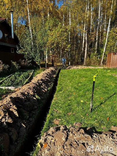 Дренаж участка, ливневка, отмостка