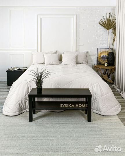 Покрывало бархат Беллиссимо пломбир