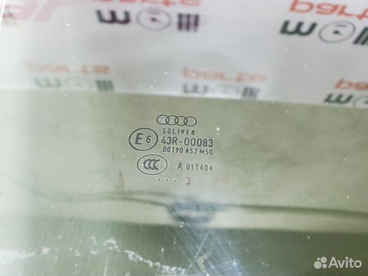 Стекло двери переднее правое Audi A7 2013