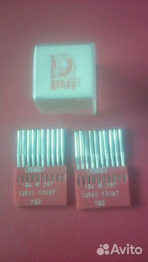 Иглы для оверлогов и швейных машин