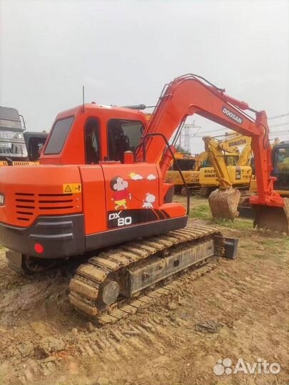 Мини-экскаватор DOOSAN DX80R, 2022