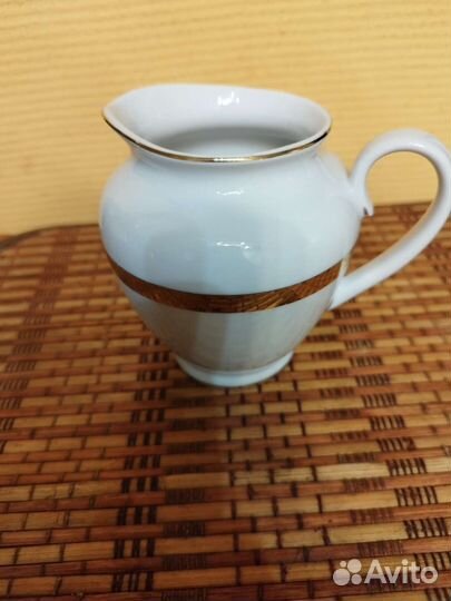 Молочник сливочник, чайник, ссср, лфз, 1970 г