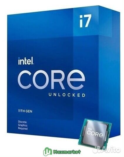 Процессор Intel Core i7-11700K, BOX