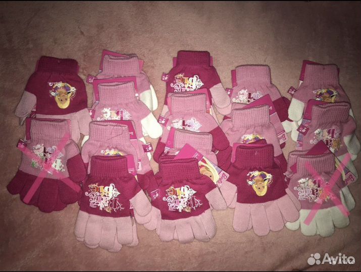 Перчатки для девочки Barbie