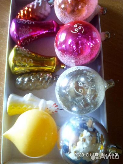 Елочные игрушки СССР