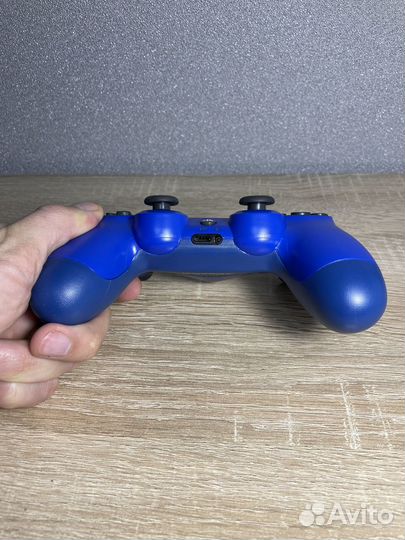 Джойстик для PS4 синий