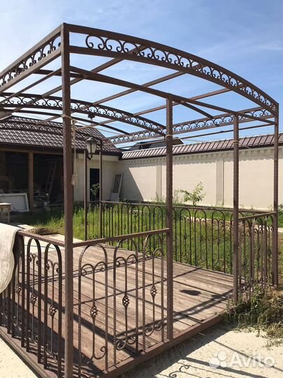 Беседка металлическая бу