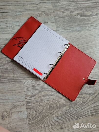Блокнот из натуральной кожи