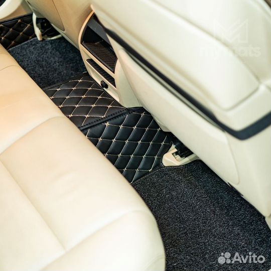 3Д коврики из экокожи для BMW 5 series G30 2016-20