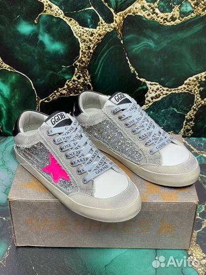 Кеды/кроссовки Golden Goose Silver