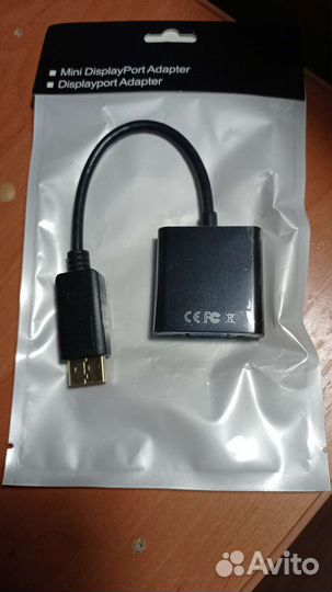Переходник DisplayPort- VGA