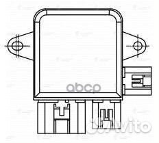 Модуль управления вент. охл. для а/м Mitsubishi