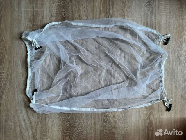 Москитная сетка на коляску (черная и белая) новые