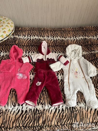 Пакет вещей на девочку до года