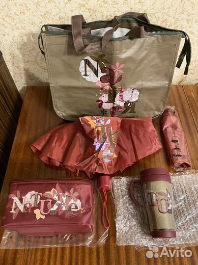 Дорожный набор (зонт,сумка,2контейнера)