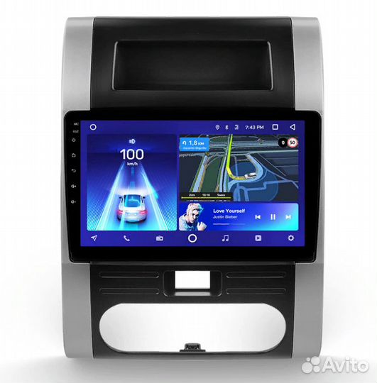 Штатная магнитола на Nissan X-trail t31