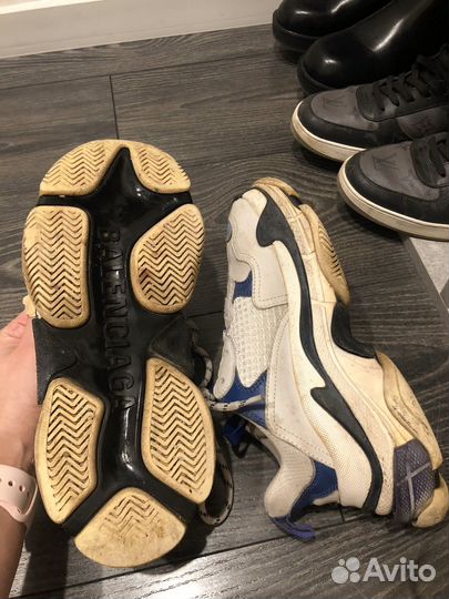 Balenciaga triple S кроссовки женские оригинал