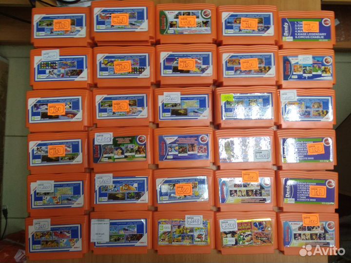 Картриджи Sega Dendy