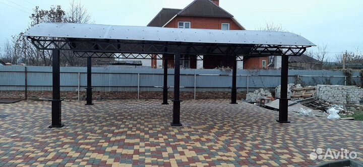 Навесы для авто.козырьки