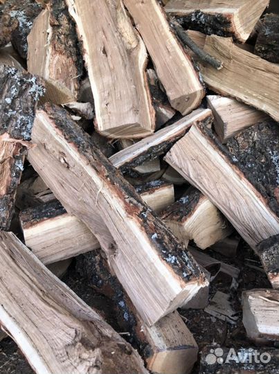 Дрова дубовые колотые