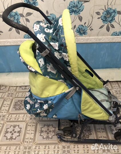 Коляска санки