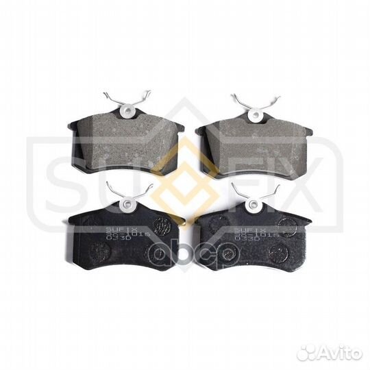 Дисковые тормозные колодки зад прав/лев SX1