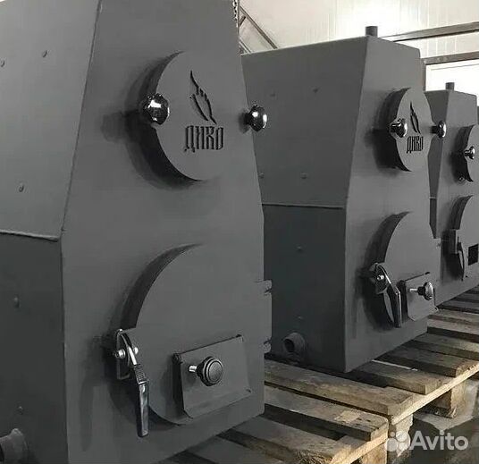 Котел твердотопливный длительного горения 20 кВт