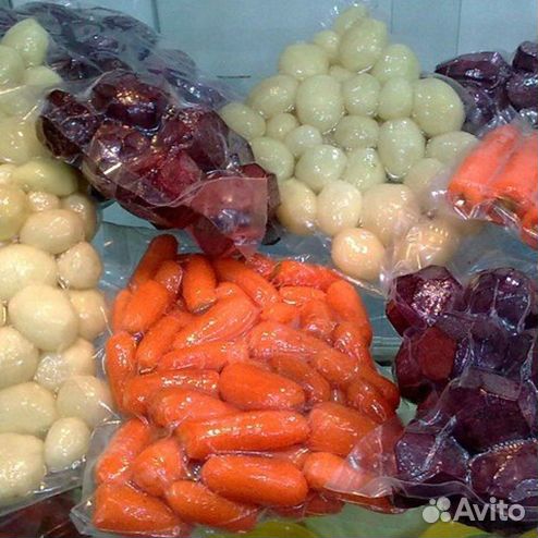 Овощи чищенные