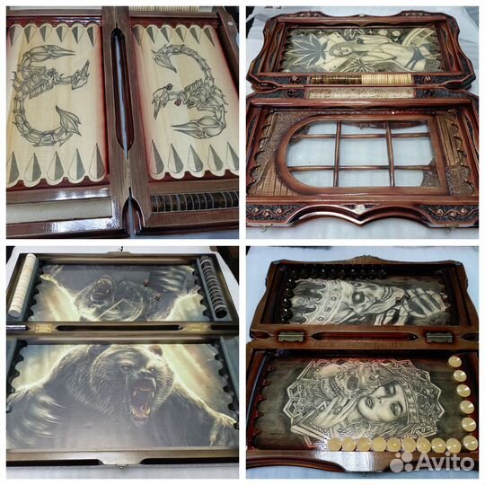 Нарды ручной работы в Тюмени