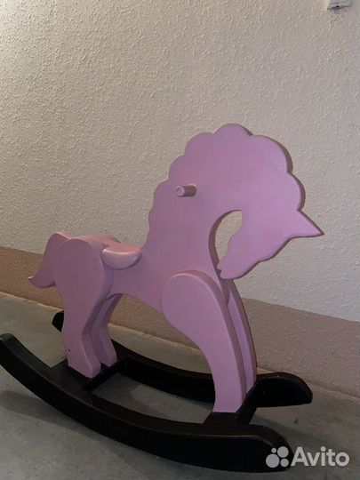 Лошадка качалка (ручная работа)
