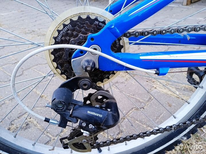 Велосипед б/у merida подростковый 24