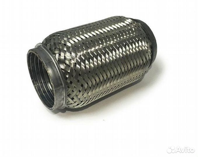 Гофра выпускная 51мм - длина 150мм interlock