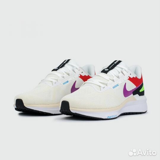 Nike Air Zoom Structure 25 Cream Red Purple