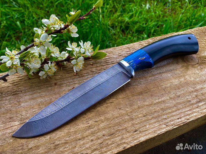 Охотничьи ножи дамасск