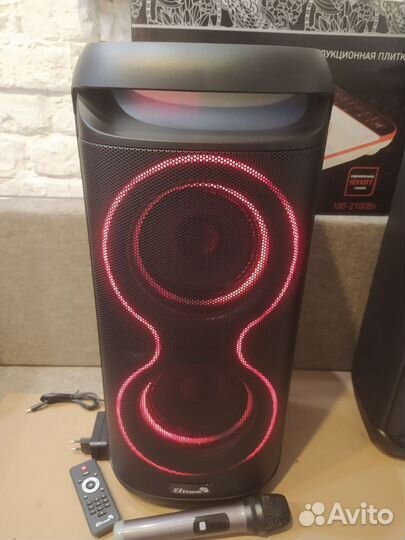Колонки 800вт караоке Eltronic