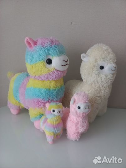 Мягкая игрушка альпака Lilko