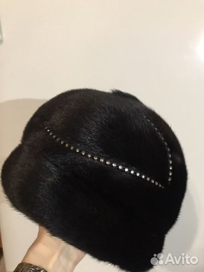 Шапка норковая женская