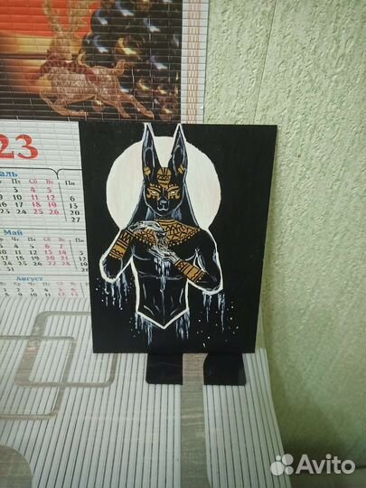 Анубис рисунок