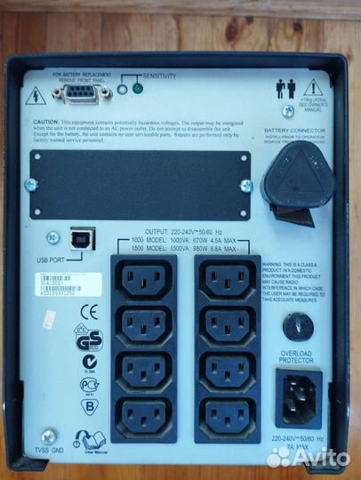 Ибп apc smart ups 1000