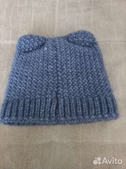 Зимняя шапка с ушками