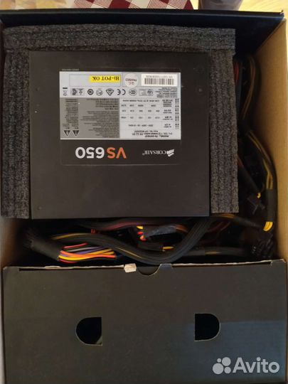 Блок питания Corsair VS650 80 Plus 650W