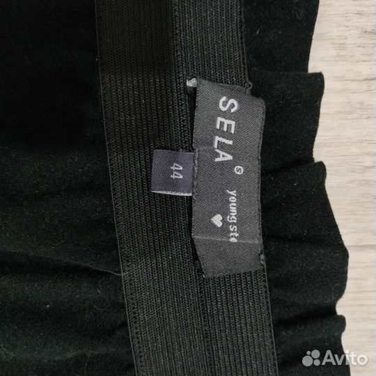 Юбка экокожа