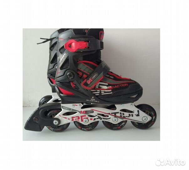 Роликовые коньки Reaction раздвижные 31-36 р