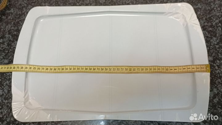 Большой новый поднос нержавейка