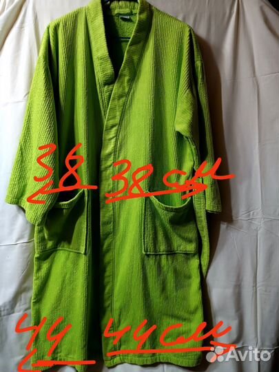 Халат женский махровый, плюшевый